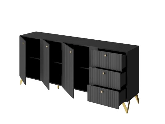 RENO комод КД-1 Черный