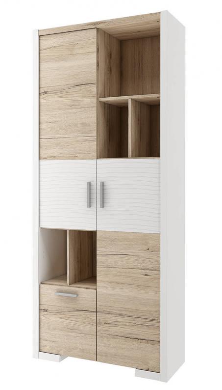 Венето Детская СТЛ.266.10 Шкаф/Дуб санремо/Белый