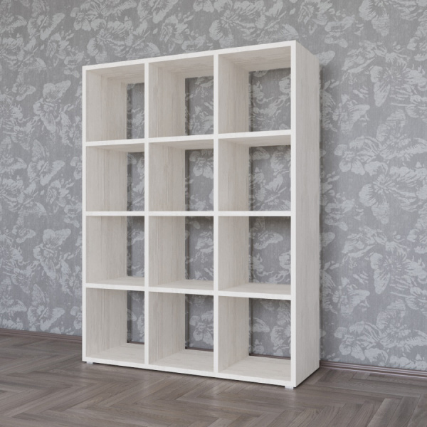 КОРИНН  Стеллаж 3 х 4 ячейки / Сосна лофт 