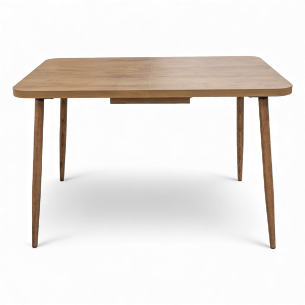 Стол Корсика CRAFT М 32,1200(+380)*800,Бабочка,Таксония Медовая ,металл черный