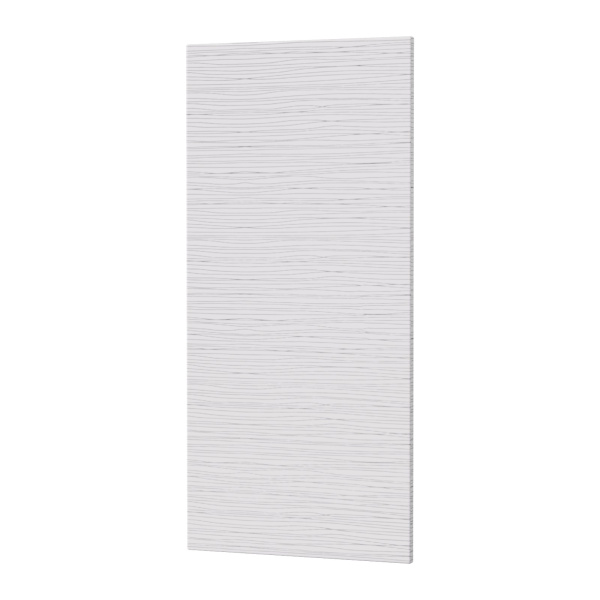 Фасад БЕЛЫЙ СТРАЙП 423 на угловой верх Высота 920