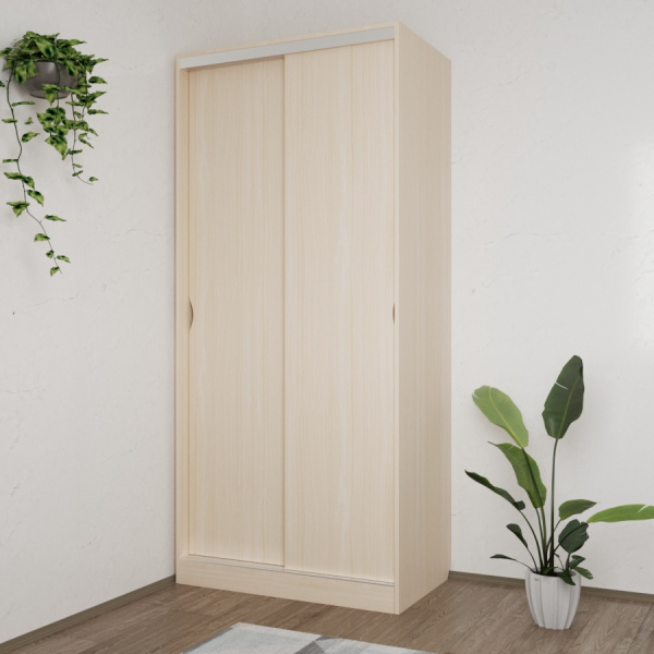 Шкаф-купе Клэр 1000х600х2200 Дуб млечный