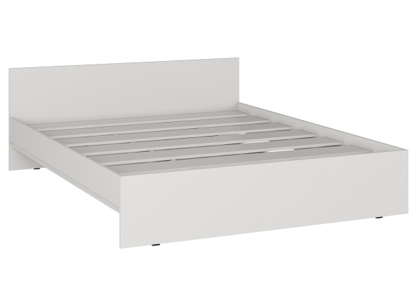 Кровать Сити Кр-56 1600 Белый бриллиант/Белый