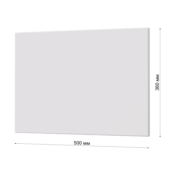Фасад БЕЛЫЙ МАТОВЫЙ h = 360 * 500