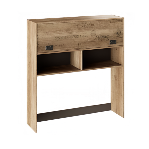 Пилигрим Шкаф настольный ТД-276.15.11 (Дуб Каньон светлый, Фон серый)