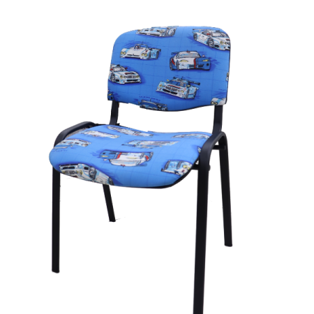 Стул ИЗО BL машинка на голубом фоне