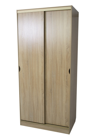 Шкаф-купе Клэр 2200х1000х600 Моккиато/хром/